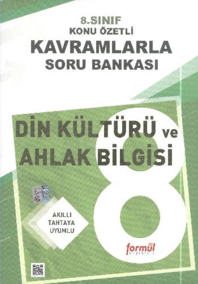 Formül 8. Sınıf Din Kültürü ve Ahlak Bilgisi Konu Özetli Kavramlarla Soru Bankası