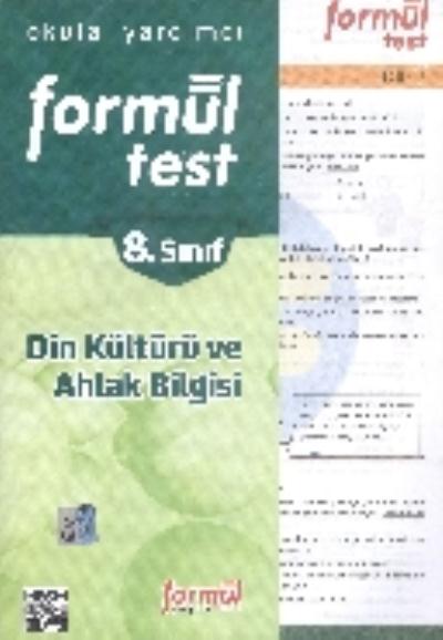 Formül 8. Sınıf Din Kültürü ve Ahlak Bilgisi Yaprak Test