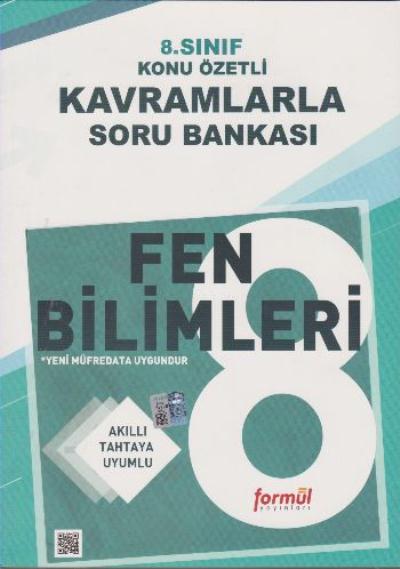 Formül 8. Sınıf Fen Bilimleri Konu Özetli Kavramlarla Soru Bankası Met