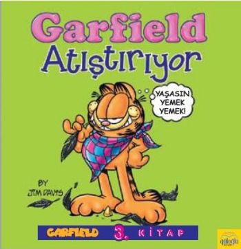 Garfield 3. Kitap Garfield Atıştırıyor %17 indirimli Jim Davis