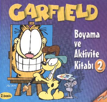 Garfield Boyama ve Aktivite Kitabı-2