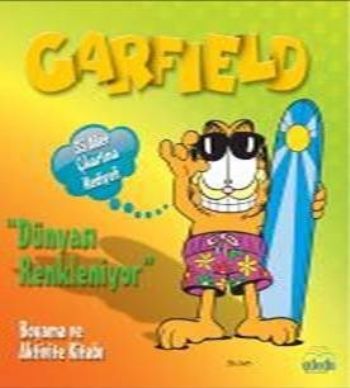 Garfield Dünyası Renkleniyor %17 indirimli Jim Davis