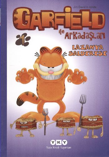 Garfield İle Arkadaşları-1: Lazanya Saldırısı (Cep Boy) %17 indirimli 