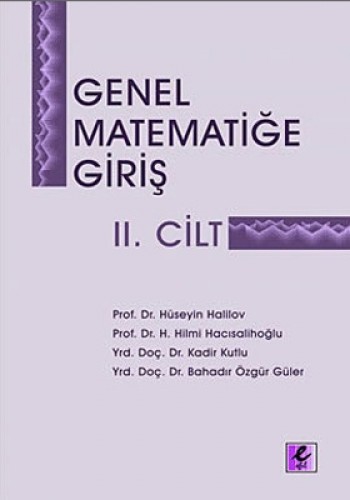 Genel Matematiğe Giriş 2