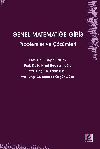 Genel Matematiğe Giriş (Problemler ve Çözümleri) %17 indirimli Komisyo