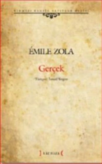 Gerçek Karton Kapak Emile Zola