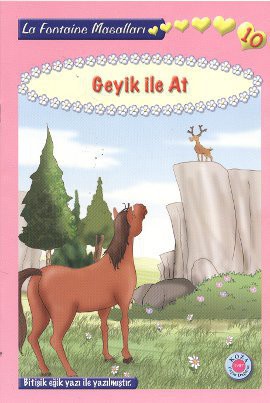 Geyik ile At (Bitişik Eğik Yazılı) Jean De La Fontaine