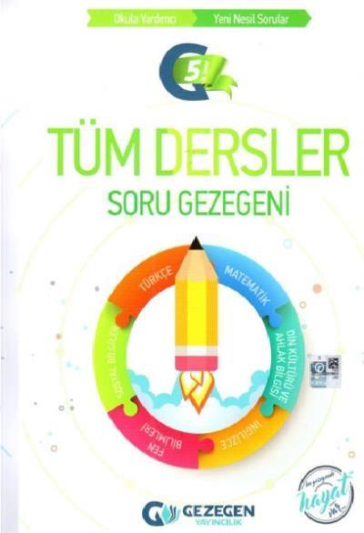 Gezegen 5. Sınıf Tüm Dersler Soru Gezegeni-YENİ Gezegen Yayıncılık Kom