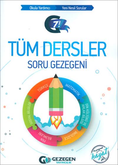 Gezegen 7. Sınıf Tüm Dersler Soru Gezegeni-YENİ Gezegen Yayıncılık Kom