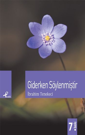 Giderken Söylenmiştir %25 indirimli İbrahim Tenekeci