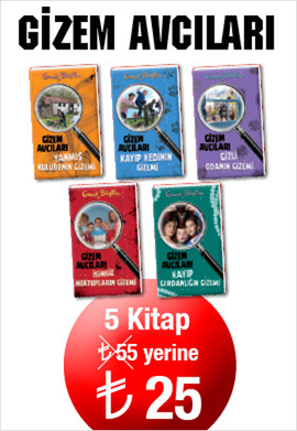 Gizem Avcıları Set %25 indirimli Enid Blyton