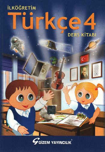 Gizem İlköğretim Türkçe-4 (Ders Kitabı) %17 indirimli