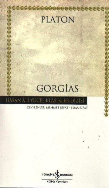 Gorgias H.Ali Yücel Dizisi-Ciltsiz %30 indirimli Platon