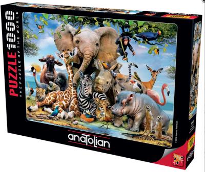 Anatolian Gülümse 1000 Parça Puzzle (1043) Kolektif