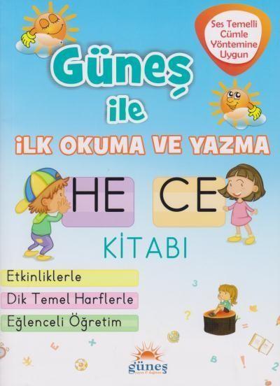 Güneş Yayın Güneş İle İlk Okuma ve Yazma Hece Kitabı Sema Elbir