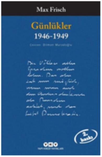 Günlükler (1946-1949) M.Frisch %17 indirimli Max Frisch