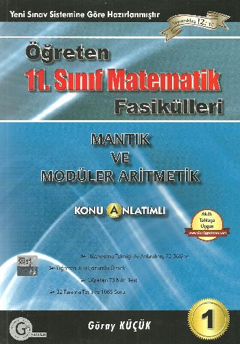 Gür 11. Sınıf Öğreten Matematik Fasikülleri Mantık ve Modüler Aritmeti