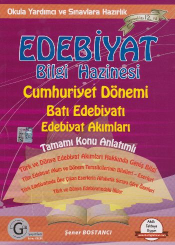 Gür Edebiyat Bilgi Haz. Cumhuriyet Dönemi Batı Edeb.Tamamı Konu Anlatımlı