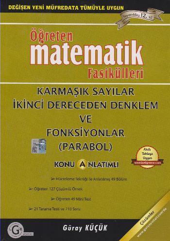 Gür Öğreten Matematik - Karmaşık Sayılar - İkinci Dereceden Denklem ve Fonksiyonlar