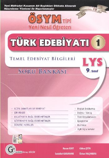 Gür Türk Edebiyatı 1 Soru Bankası