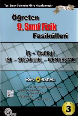 Gür Yayınları 9. Sınıf Fizik Fasikülleri İş - Enerji - Sıcaklık - Genleşme