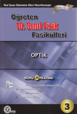 Gür Yayınları Öğreten 10. Sınıf Fizik Fasikülleri Optik