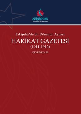 Hakikat Gazetesi (1911-1912) Çevirimyazı