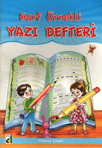 Harf Örnekli Yazı Defteri