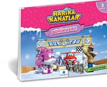 Harika Kanatlar 3D Pop Up Hikaye Kitabı - Büyük Yarış Kolektif