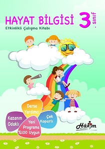 Hakim Etkinlikli Hayat Bilgisi Çalışma Kitabı 3.Sınıf