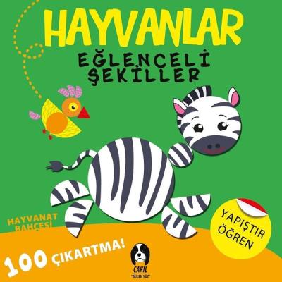 Hayvanlar Eğlenceli Şekiller Hayvanat Bahçesi Kolektif