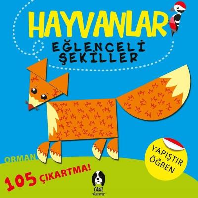 Hayvanlar Eğlenceli Şekiller Orman Kolektif