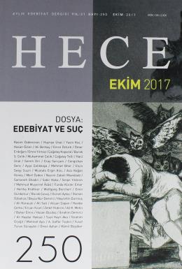 Hece Aylık Edebiyat Dergisi Sayı:250 Ekim 2017