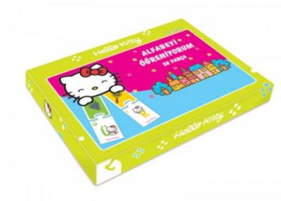 Hello Kitty Alfabe Öğreniyorum Öğretici 58 Parça Set Puzzle Kolektif