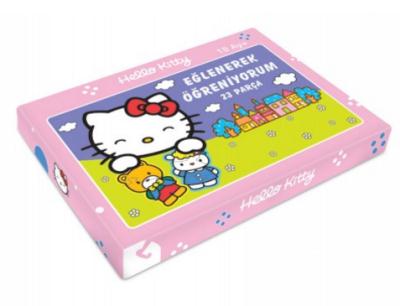 Hello Kitty Eğlenerek Öğreniyorum Bebek Yap 23 Parça Puzzle Kolektif