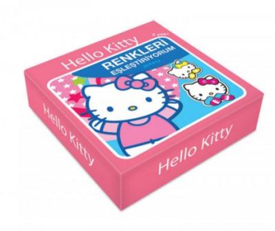 Hello Kitty Renkleri Eşleştiriyorum 20 Parça Puzzle Kolektif