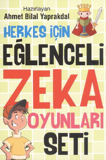 Herkes İçin Eğlenceli Zeka Oyunları Seti 4 Kitap %17 indirimli