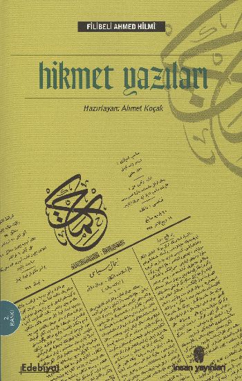 Hikmet Yazıları %17 indirimli Filibeli Ahmed Hilmi