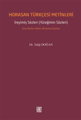 Horasan Türkçesi Metinleri Talip Doğan