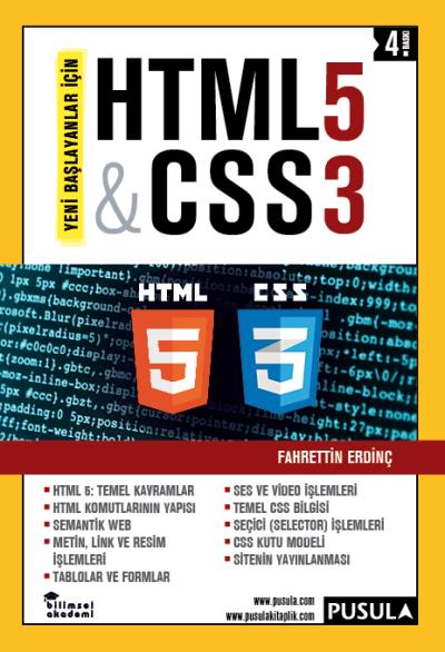 HTML5-CSS3 %17 indirimli Fahrettin Erdinç