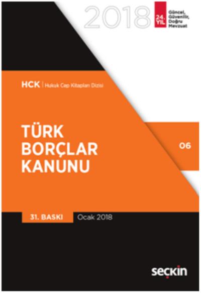 Hukuk Cep Kitapları Dizisi 06 Türk Borçlar Kanunu Remzi Özmen