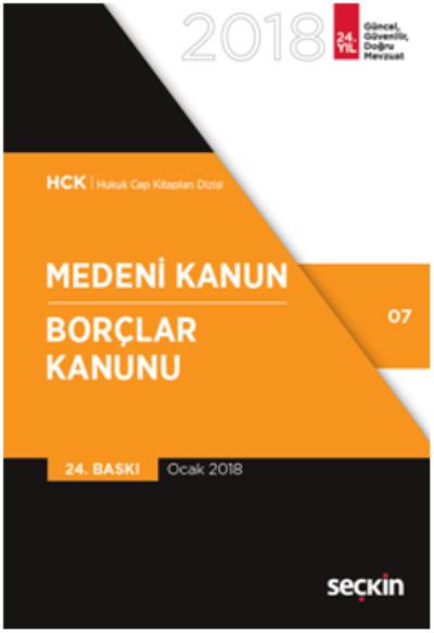 Hukuk Cep Kitapları Dizisi 07 Medeni Kanun Türk Borçlar Kanunu Remzi Ö