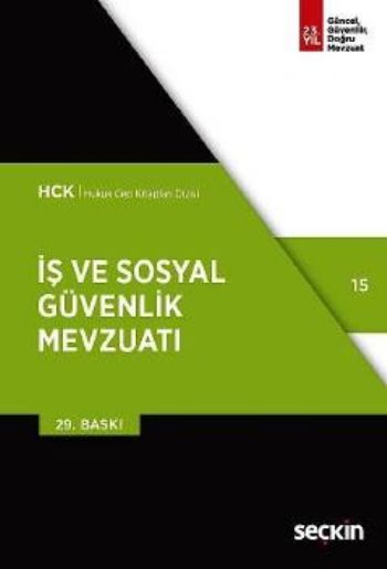 Hukuk Cep Kitapları Dizisi 15 İş ve Sosyal Güvenlik Mevzuatı Remzi Özm