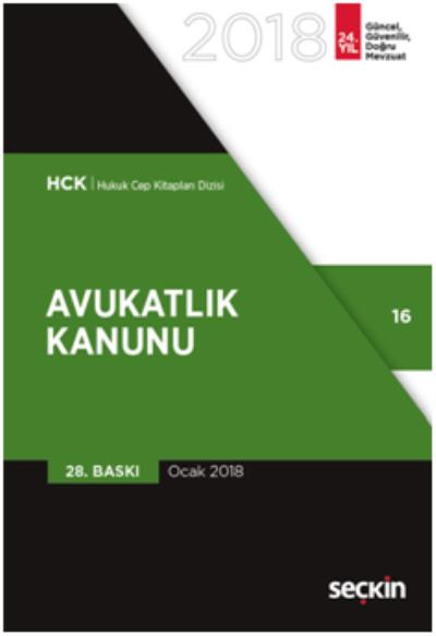 Hukuk Cep Kitapları Dizisi 16 Avukatlık Kanunu Remzi Özmen