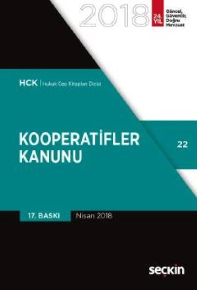 Hukuk Cep Kitapları Dizisi 22 Kooperatifler Kanunu