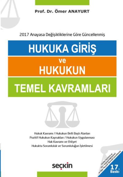 Hukuka Giriş ve Hukukun Temel Kavramları