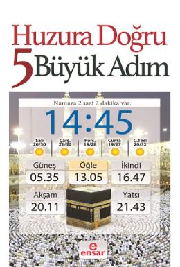 Huzura Doğru 5 Büyük Adım