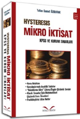 Hysteresis Mi̇kro İkti̇sat Tufan Samet Özdurak