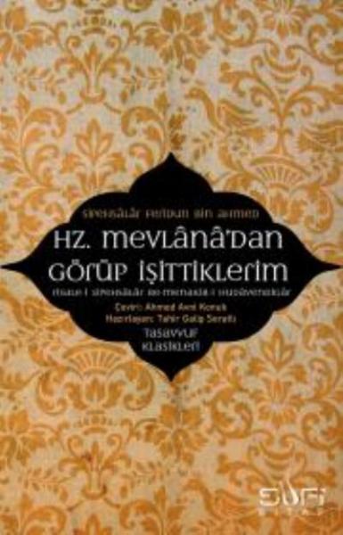 Hz. Mevlana'dan Görüp İşittiklerim