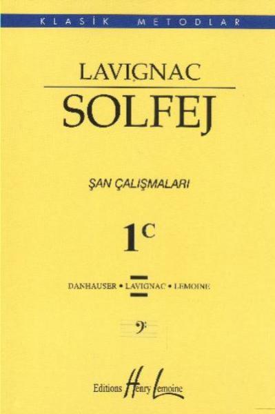 Lavignac Solfej 1C Şan Çalışmaları %17 indirimli